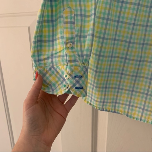 Summer Talbots Plaid Top - Picture 4 of 5